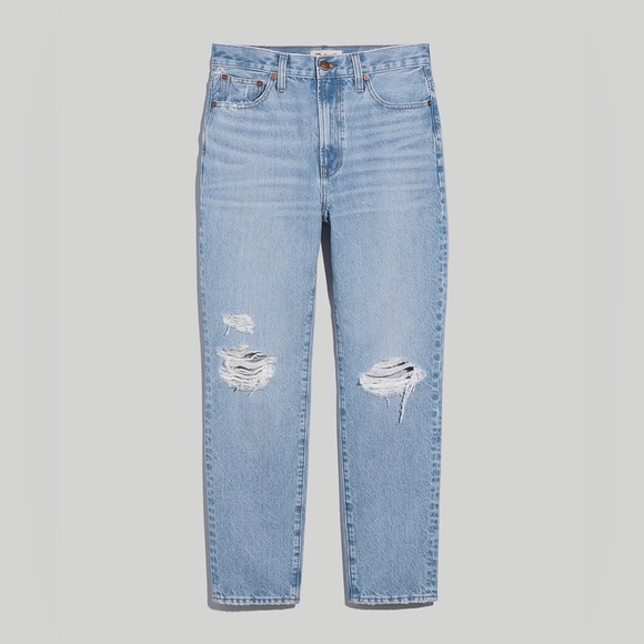 Madewell Denim - NWT Madewell Perfect Vintage Jean in Grandbay Wash: Ripped Edition — 30 *Fit 29*